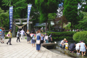 午後の紅茶 CM ロケ地 南阿蘇 白川水源